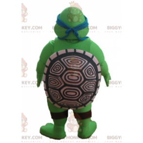 BIGGYMONKEY™ mascot costume of Leonardo famous ninja turtle