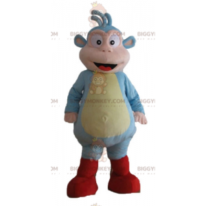 BIGGYMONKEY™ mascottekostuum van Babouche de beroemde aap uit