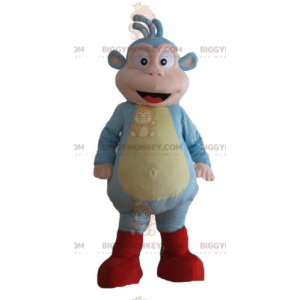 Traje de mascote BIGGYMONKEY™ de Babouche, o famoso macaco de