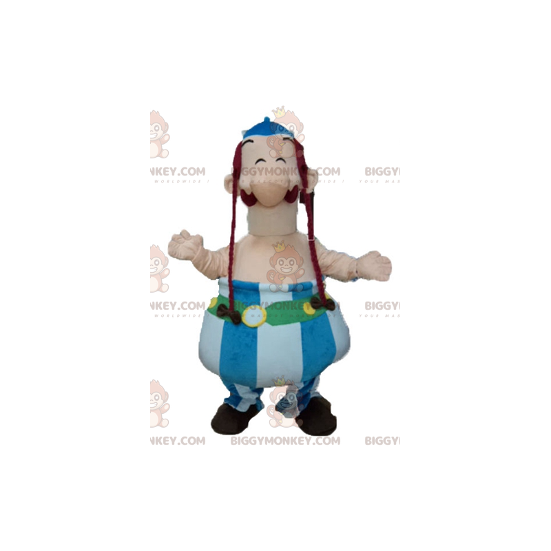 Traje de mascote do famoso personagem de desenho animado Obelix