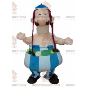 Traje de mascote do famoso personagem de desenho animado Obelix