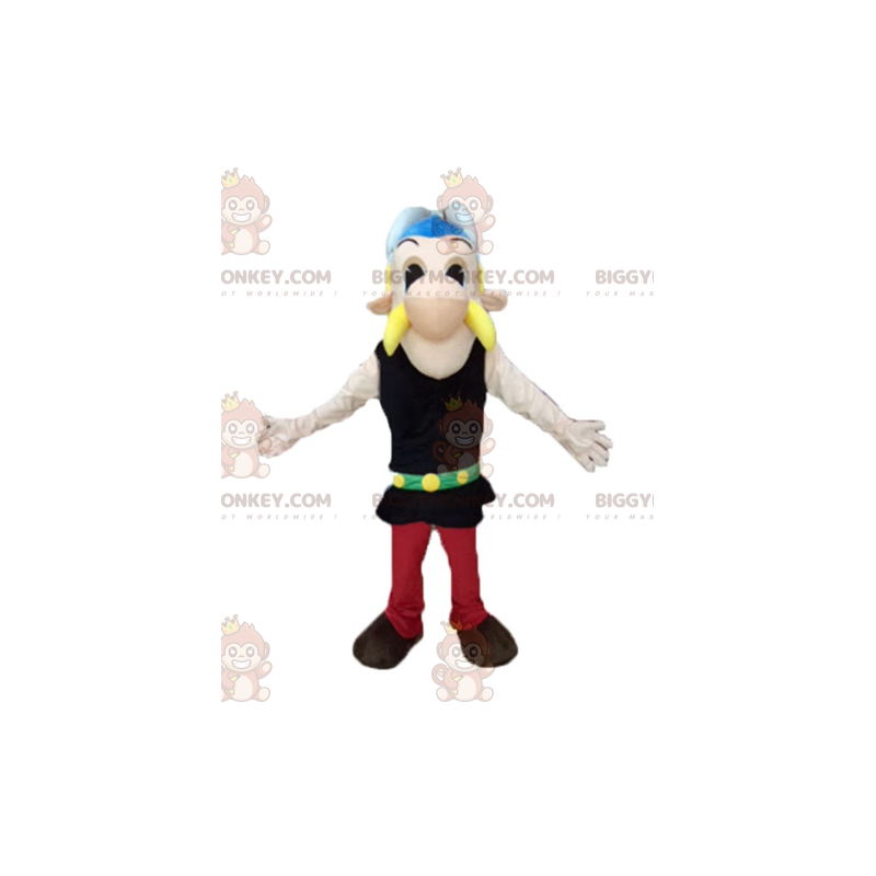 Cartoon beroemde Gallische Asterix BIGGYMONKEY™ mascottekostuum