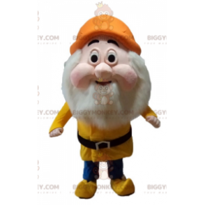 BIGGYMONKEY™ Bärtiges Zwergen-Maskottchen-Kostüm aus Snow White