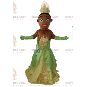 BIGGYMONKEY™ Costume da mascotte della principessa Tiana de La