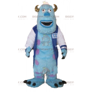 BIGGYMONKEY™ costume mascotte del famoso mostro peloso Sully di