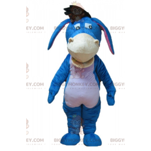 Nalle Puh Famous Donkey Eeyore Maskotdräkt BIGGYMONKEY™ - Maskoter kända människor - BIGGYMONKEY_03651 - BiggyMonkey.com