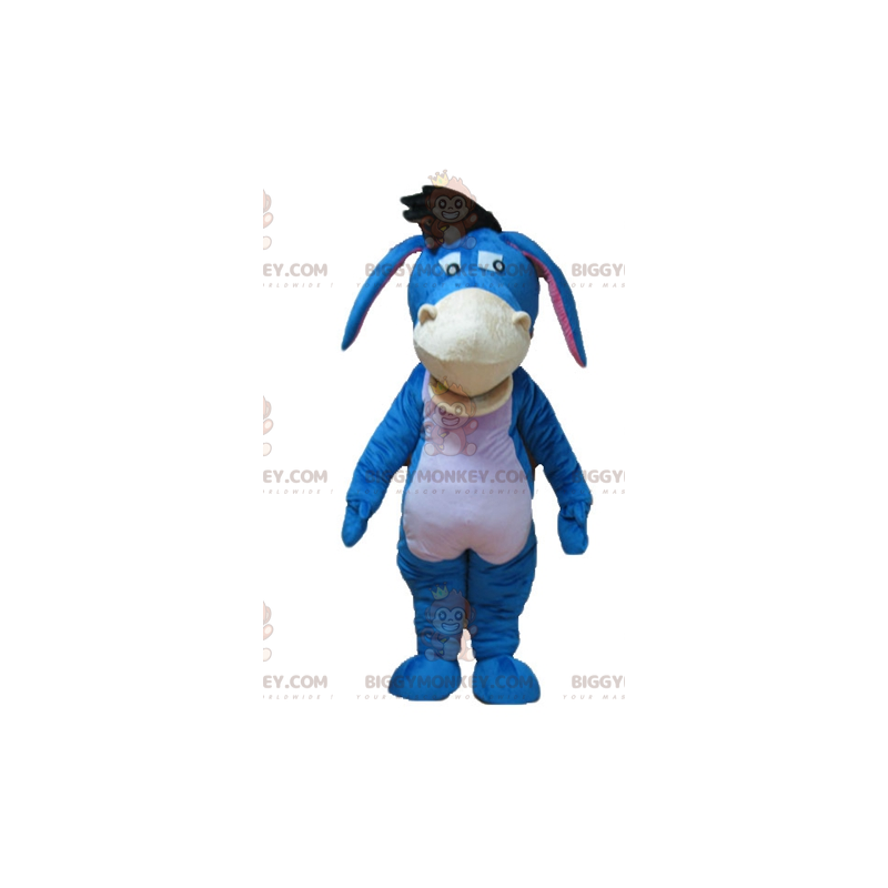 Winnie the Pooh Famous Donkey Eeyore Mascot Costume BIGGYMONKEY™ - Maskotter kjente mennesker - BiggyMonkey.com