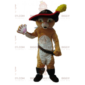  BIGGYMONKEY™ maskotkostume af Charles Perraults berømte karakter Puss in Boots - Masker berømte mennesker - BiggyMonkey.com