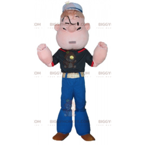 Popeye the Famous Cartoon Sailor BIGGYMONKEY™ Mascot Costume -