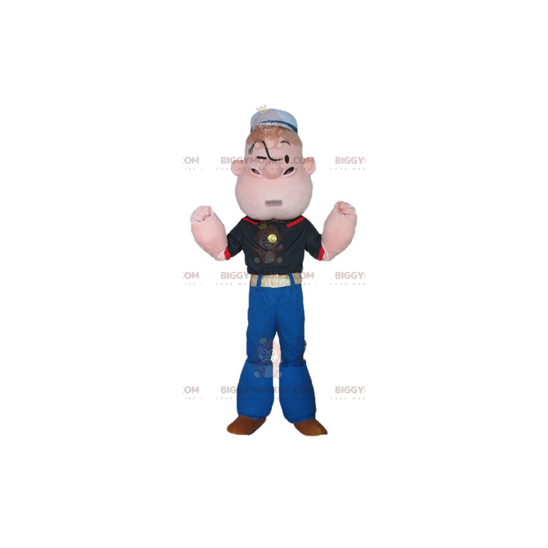 Kostium maskotka Popeye, słynna kreskówka marynarz BIGGYMONKEY™ Kostium maskotka Popeye, słynna kreskówka marynarz BIGGYMONKEY™