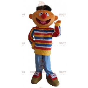 Κοστούμι μασκότ Ernest Famous Sesame Street Puppet BIGGYMONKEY™ - Μασκότ διάσημων χαρακτήρων - BiggyMonkey.com