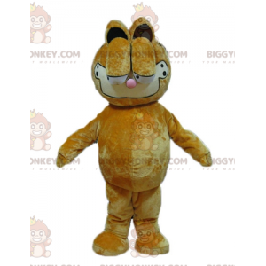Garfield famous cartoon orange cat BIGGYMONKEY™ mascot costume