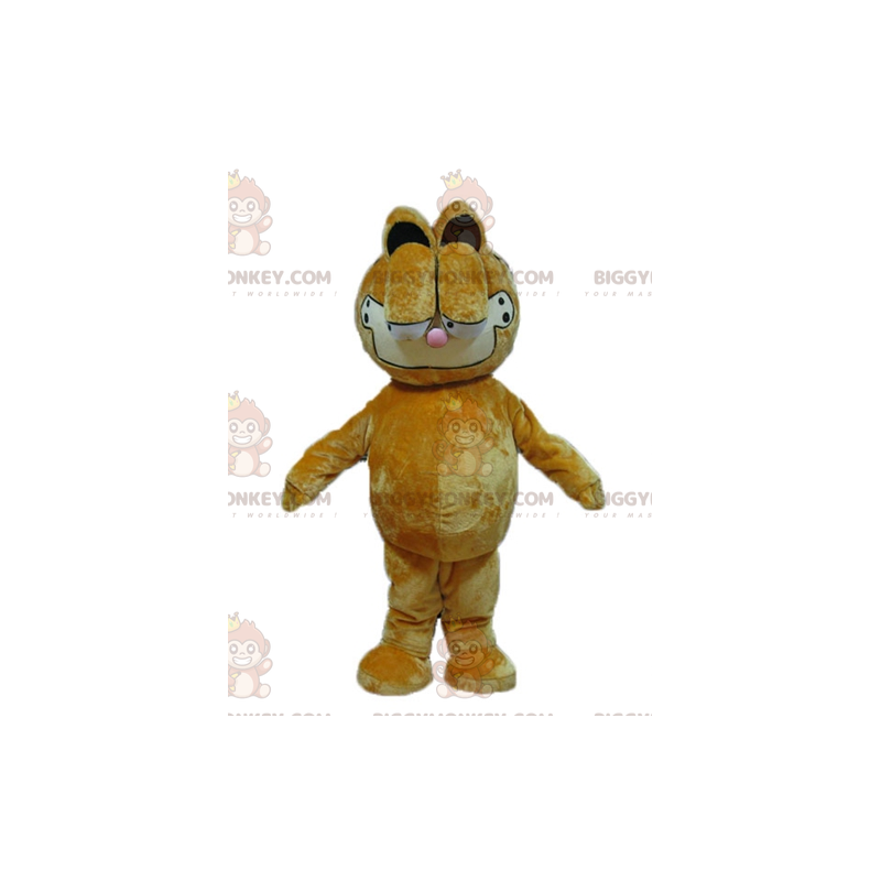 Garfield berømte tegneserie orange kat BIGGYMONKEY™ maskot