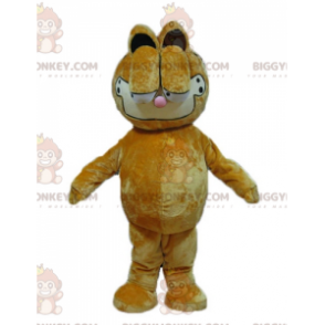 Garfield berømte tegneserie orange kat BIGGYMONKEY™ maskot