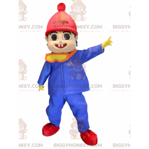 Χαριτωμένη στολή μασκότ BIGGYMONKEY™ μικρού αγοριού ντυμένη με