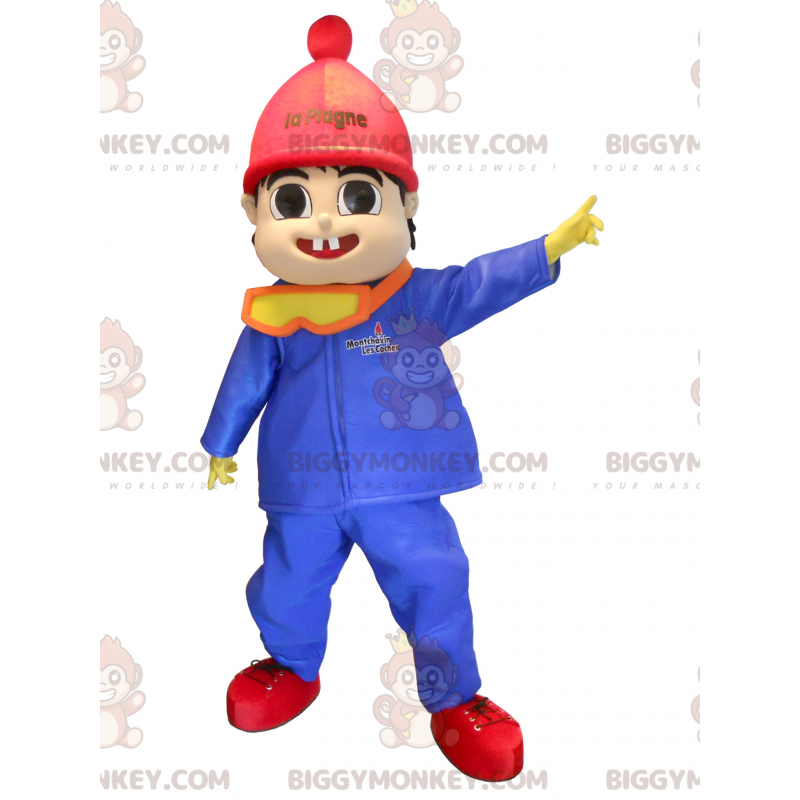 Disfraz de mascota BIGGYMONKEY™ para niño Disfraz Tamaño L (175