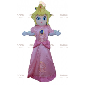 Princess Peach Famous Mario Character BIGGYMONKEY™ Mascot