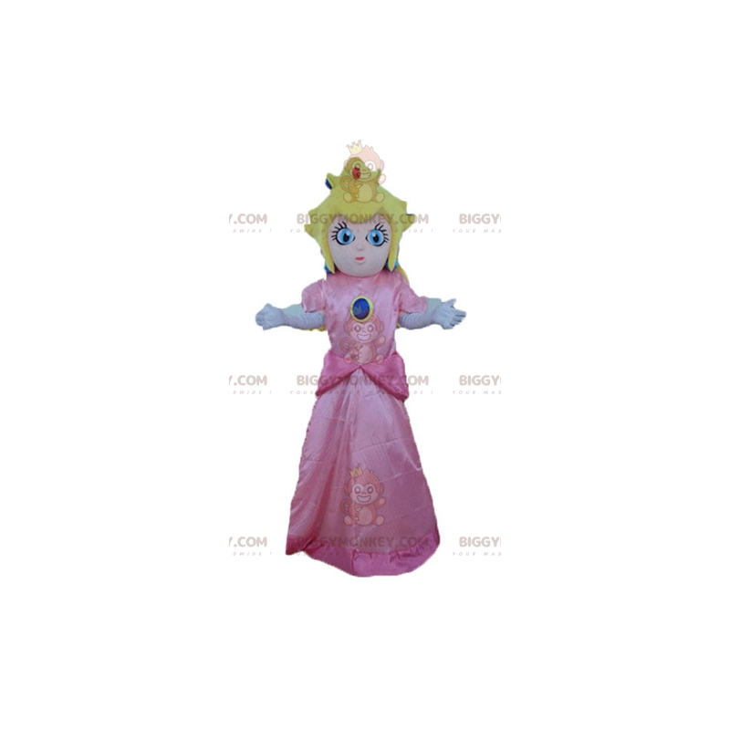 Princess Peach Famous Mario Character BIGGYMONKEY™ Mascot