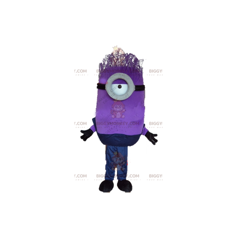 Costume de mascotte BIGGYMONKEY™ de Minion violet personnage de