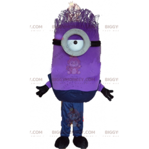 BIGGYMONKEY™ Disfraz de mascota Minion morado Personaje de