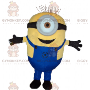 Minion berömd tecknad gul karaktär BIGGYMONKEY™ maskotdräkt -