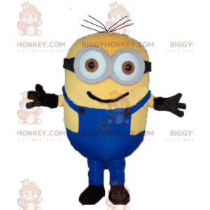 Minion Famous Cartoon Gul Character BIGGYMONKEY™ maskotkostume