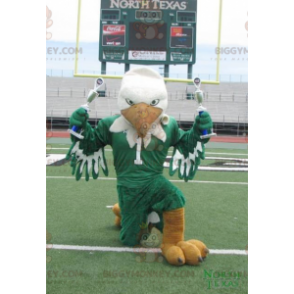Orange and Green White Eagle BIGGYMONKEY™ Mascot Costume –