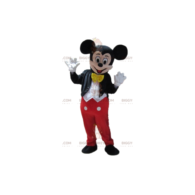 Costume de mascotte BIGGYMONKEY™ de Mickey Mouse souris de Walt