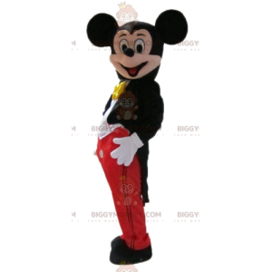 Kostium maskotka słynna Myszka Miki BIGGYMONKEY™ Walta Disneya