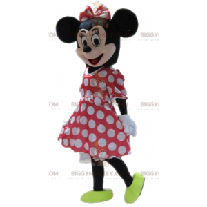 Costume della mascotte di Minnie Mouse famoso Disney