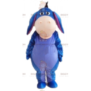 Winnie the Pooh Berømte æsel Eeyore Mascot Costume BIGGYMONKEY™ - Masker berømte mennesker - BIGGYMONKEY_03684 - BiggyMonkey.com