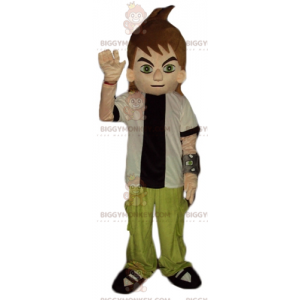 BIGGYMONKEY™ Zelený kostým pro náctiletého chlapce, kostým