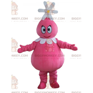 Barbabelle Beroemd roze personage BIGGYMONKEY™ mascottekostuum