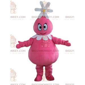 Costume de mascotte BIGGYMONKEY™ de Barbabelle personnage rose