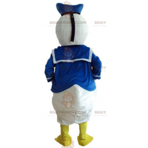 Donald Duck Famous Duck Mascot Costume BIGGYMONKEY™ Dressed As Sailor - Mascots famous people - BiggyMonkey.com