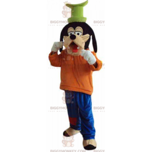 Kostým Mickey Mouse Slavný přítel Goofy BIGGYMONKEY™ Maskot –