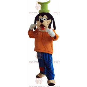 Mickey Mouse beroemde vriend Goofy BIGGYMONKEY™ mascottekostuum