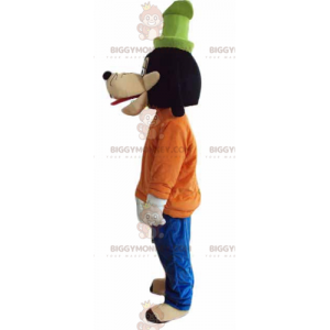 Mickey Mouse beroemde vriend Goofy BIGGYMONKEY™ mascottekostuum