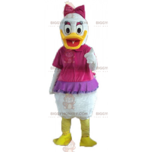 Disney Donald Duck flickvän Daisy BIGGYMONKEY™ maskotdräkt -