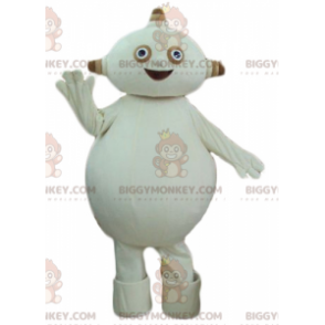 Αστεία Πλούμπ Μπεζ Στολή Μασκότ BIGGYMONKEY™ Alien - Μασκότ τέρατα - BIGGYMONKEY_03699 - BiggyMonkey.com