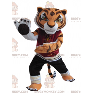 Tigress-berömda Kung Fu Panda-karaktär BIGGYMONKEY™ maskotdräkt