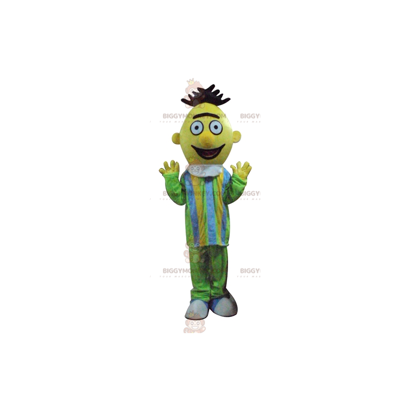 BIGGYMONKEY™ maskotdräkt av Barts berömda karaktär från Sesame