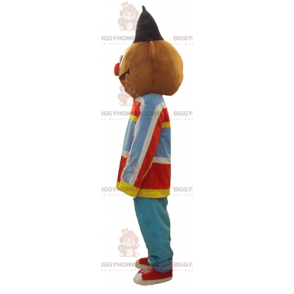 Ernest Słynny kostium maskotki Ulicy Sezamkowej BIGGYMONKEY™ -