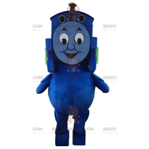Disfraz de mascota BIGGYMONKEY™ de Thomas, la famosa locomotora