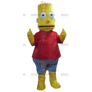 Bart Simpson Słynna postać z kreskówki Kostium maskotki