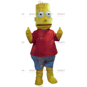 Bart Simpsons berömda seriefigur BIGGYMONKEY™ maskotdräkt -