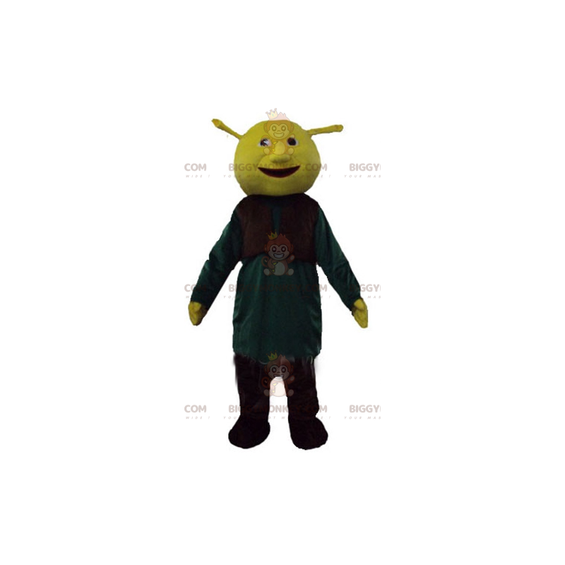 BIGGYMONKEY™ costume mascotte di Shrek, il famoso orco verde