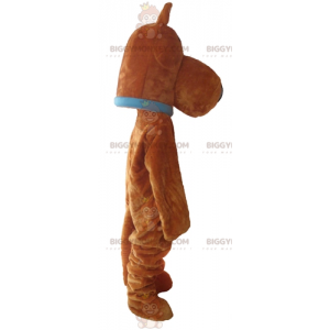 Scoubidou berömda tecknade hund BIGGYMONKEY™ maskotdräkt -