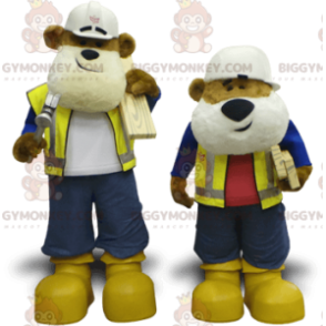 2 BIGGYMONKEY™s Bastelbären-Maskottchen - Biggymonkey.com