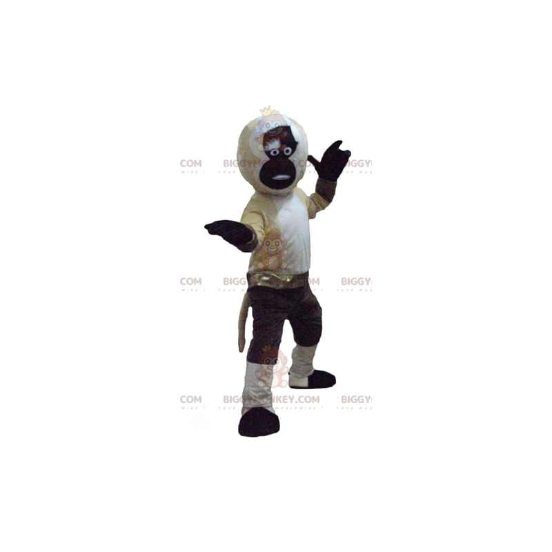 Master Monkey Kung Fu Panda Character BIGGYMONKEY™ maskotdräkt